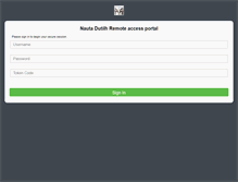Tablet Screenshot of employee.nautadutilh.com